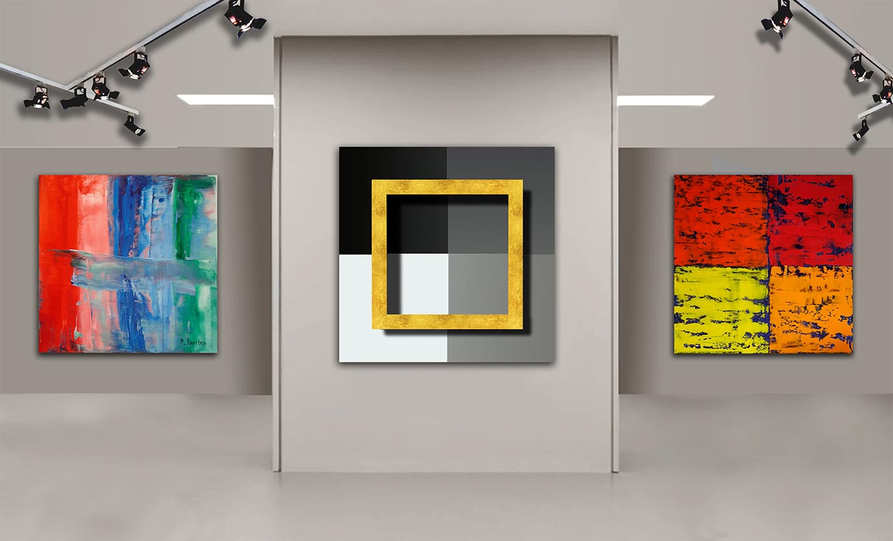 Squares-abstract-artwork-by-Patrick-Joosten-In-Situation