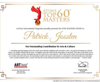 2023-Patrick-Joosten-ATIM-June-2023 Art Tour International Top 60 Masters Patrick Joosten