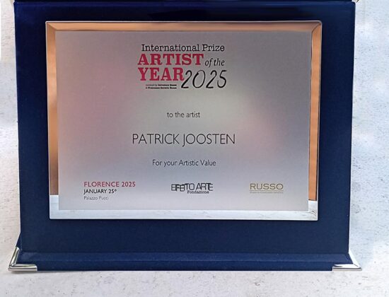 Artist of the Year 2025 Patrick Joosten