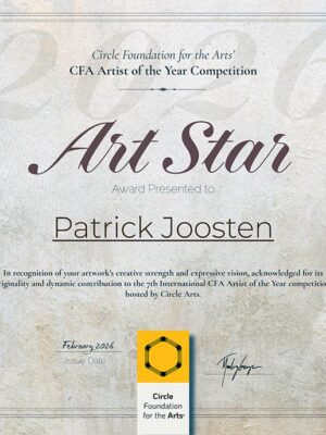Art Star Award by CFA for the Artist of the year competition