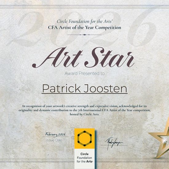 Art Star Award by CFA for the Artist of the year competition