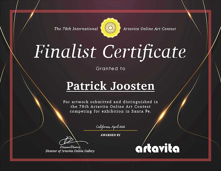 Finalist Award Artavita , 78th art contest of the 78th International