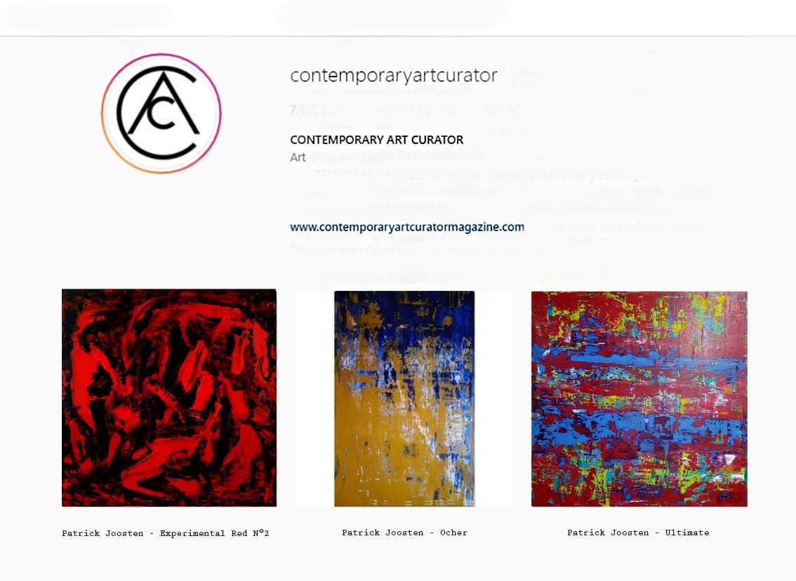 Artist to watch Patrick Joosten